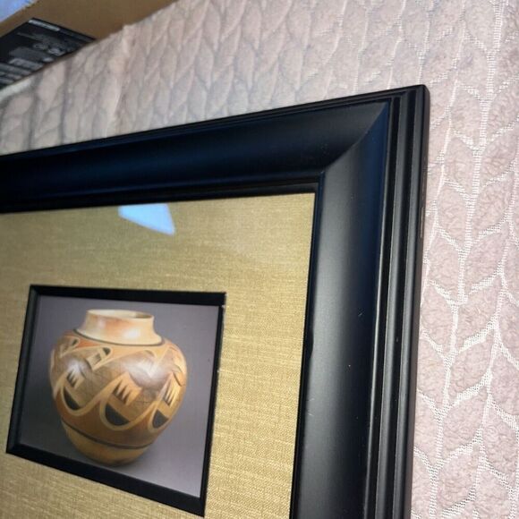 Nampeyo Hopi-Tewa Jar - Cool Framed Framed Southwestern Art Postcard - Picture 5 of 9